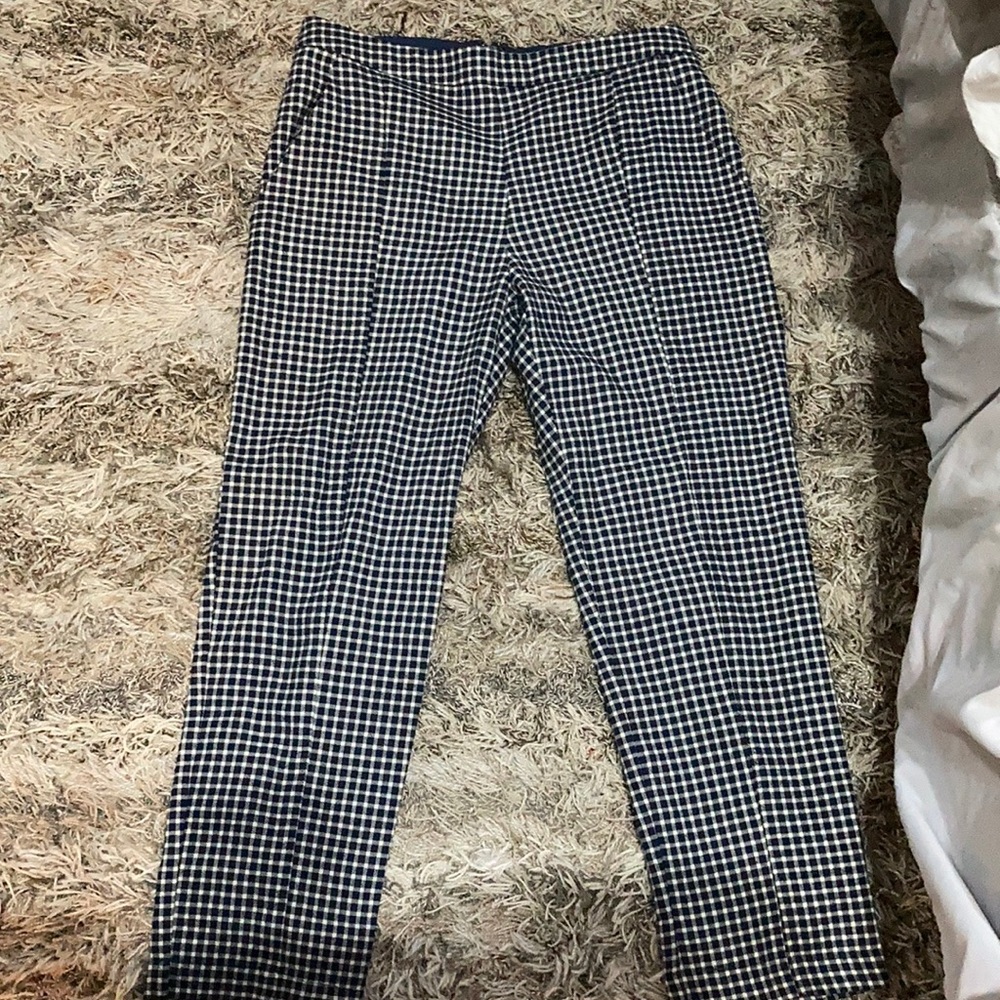 Navy blue dress pants short, bcbg